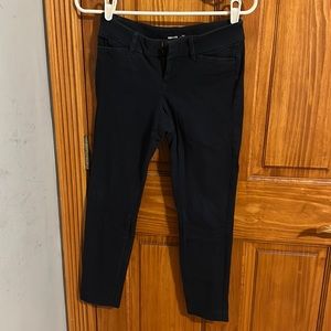 Navy Blue cropped Old Navy Pixie Pants 0P